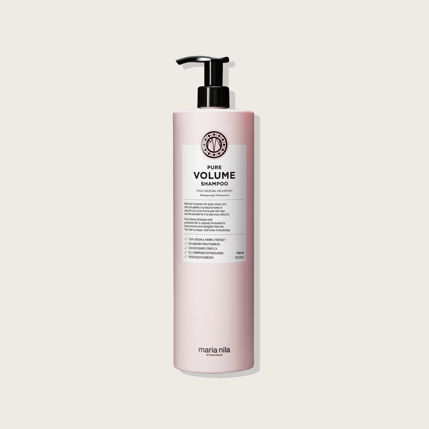 Maria Nila Pure Volume Shampoo - Boost Volume & Strength for Fine Hair