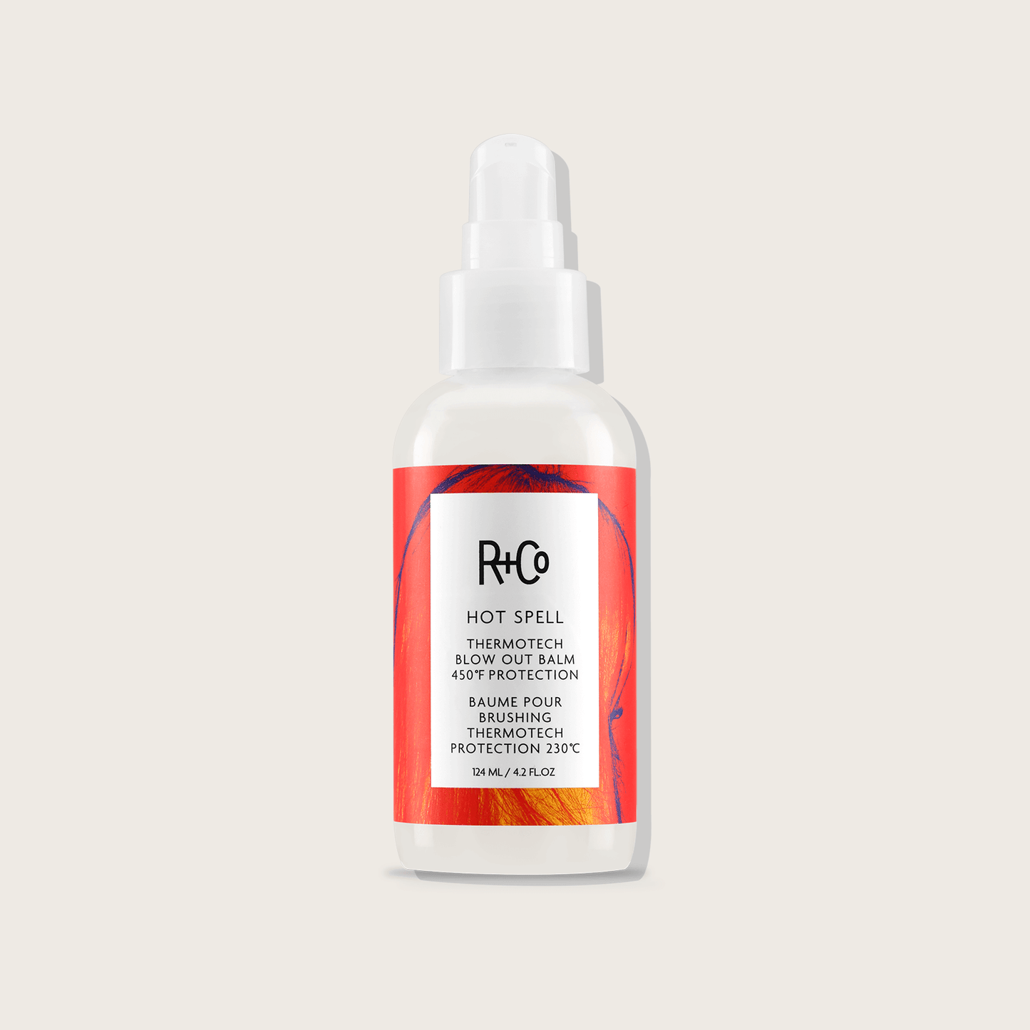 R+Co Hot Spell Thermotech Blowout Balm with 450°F Heat Protection