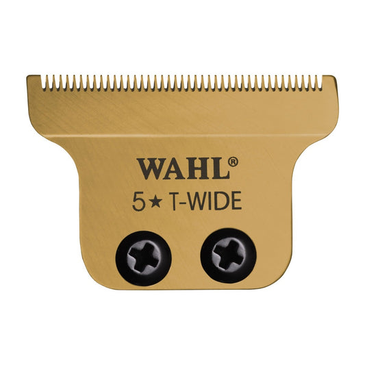 Wahl T-Wide Gold Plated Blade Set – #52147 — product image 1