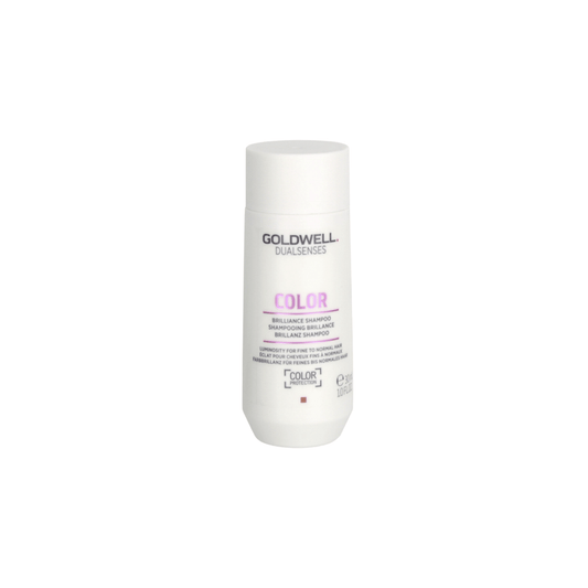 Goldwell Dualsenses Color Brilliance Duo – Shampoo + Conditioner – product on white background
