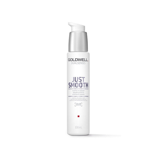 Goldwell Dualsenses Just Smooth 6 Effects Serum – Anti-Frizz Leave-In 100ml – product on white background