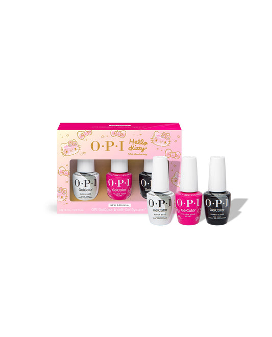 OPI GelColor Collection Kits — Hello Kitty Trio Pack, official OPI product image