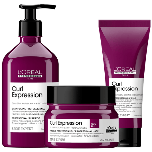 L’Oréal Professionnel Série Expert Curl Expression – Rich Moisture Nourishing Care Set