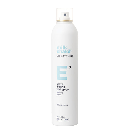 milk_shake Lifestyling Extra Strong Hold Hairspray — brand packshot, plain background