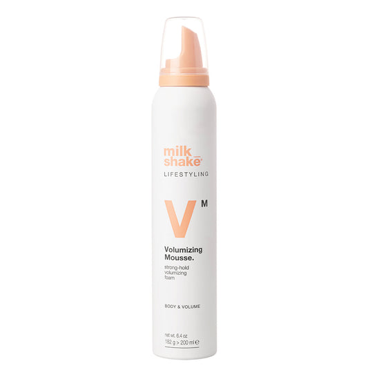 milk_shake Lifestyling Volumizing Mousse Strong Hold — brand packshot, plain background