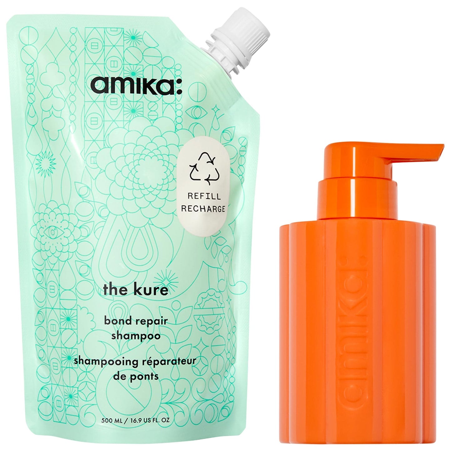 Amika - The Kure - Shampooing Réparateur |33.8oz|