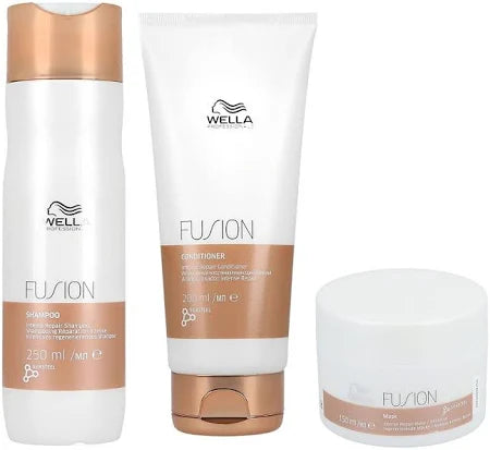 Wella Professionals Fusion Intense Repair Discovery Pack – Shampoo 250ml, Conditioner 200ml & Mask 150ml