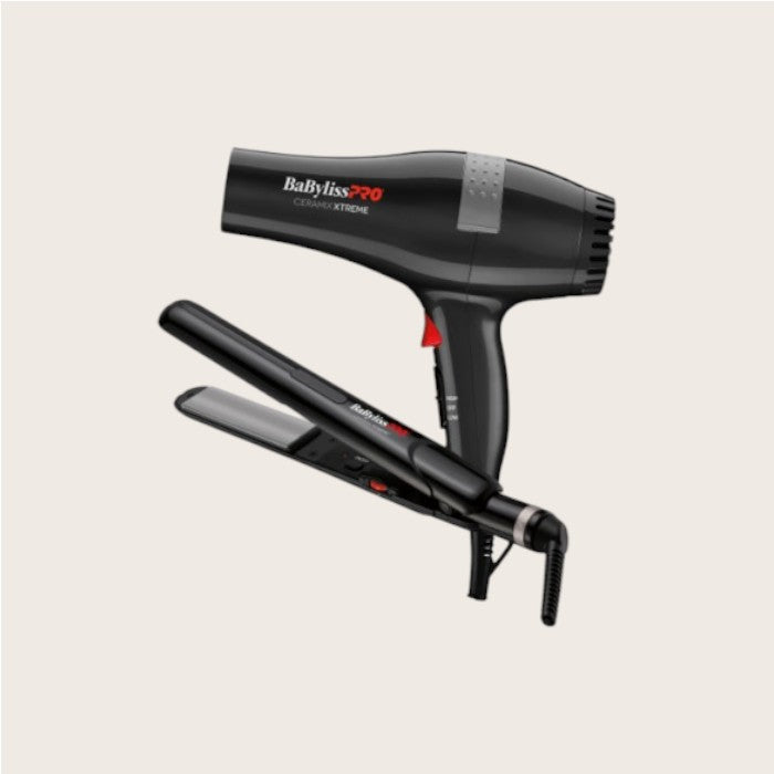 DUO BABYLISSPRO SECHOIR/FER PLAT #CEBKPP1C