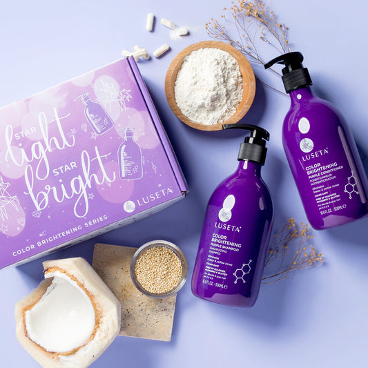 Daily Hair Fix Duo - Color Brightening Purple - ProCare Outlet by Luseta Beauty