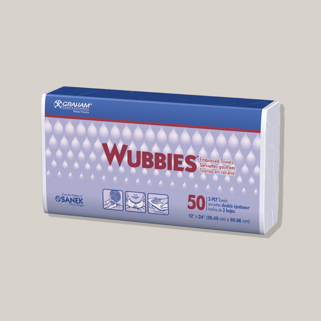 Graham Beauty - (50/pk) Wubbies Salon Towels #1200 C - ProCare Outlet by Graham Beauty