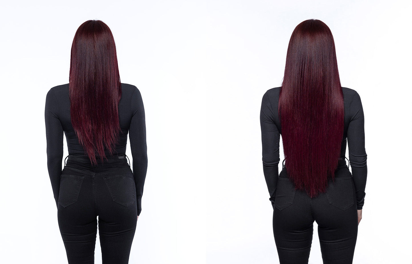 BELLAMI Silk Seam 24" 260g Extensions de Cheveux Naturels Vin de Mûrier