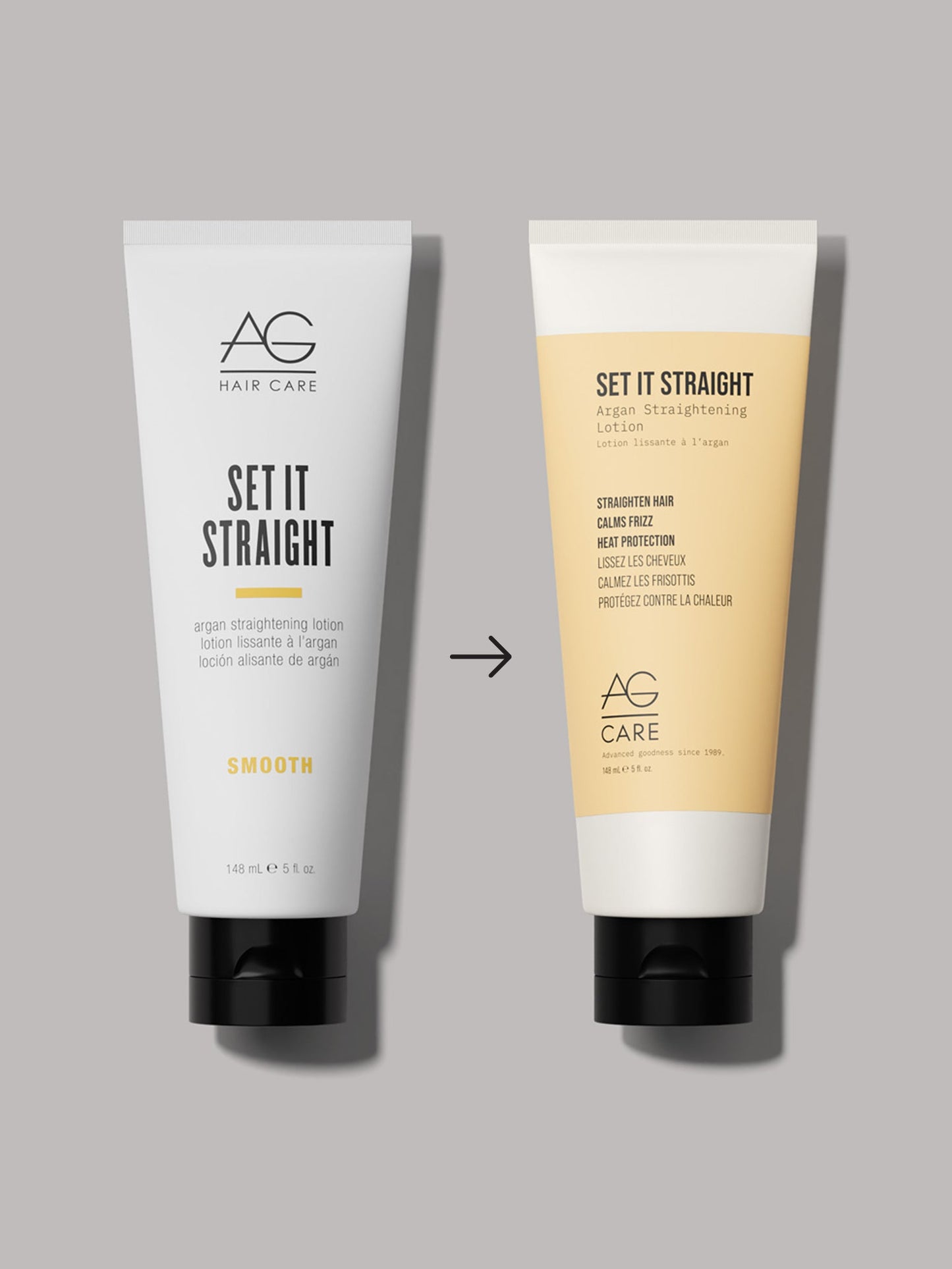 SET IT STRAIGHT Argan Straightening Lotion - by AG Hair |ProCare Outlet|