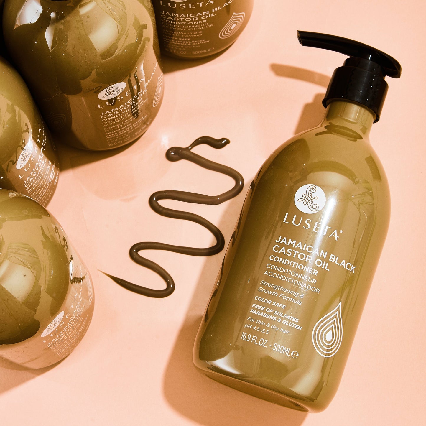 Luseta Beauty Jamaican Black Castor Oil Conditioner — product photograph