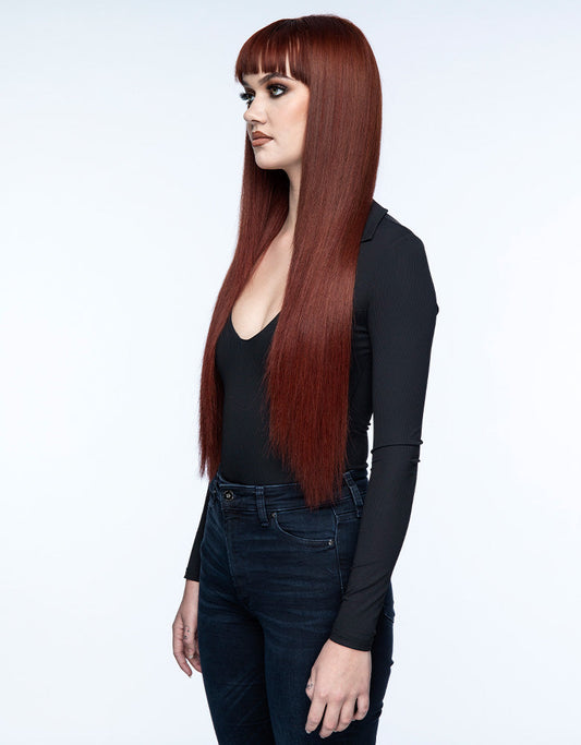 BELLAMI Silk Seam 22" 240g Cannelle Moka Extensions de Cheveux Naturels