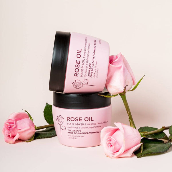 Luseta Beauty Rose Oil Hair Mask – Volume & Shine Treatment 500ml