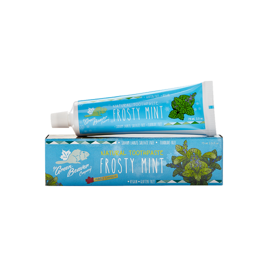 Natural Toothpaste - Frosted Mint 75g - ProCare Outlet by Green Beaver