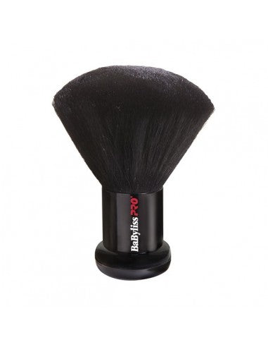 Small neck and body brush with natural bristles