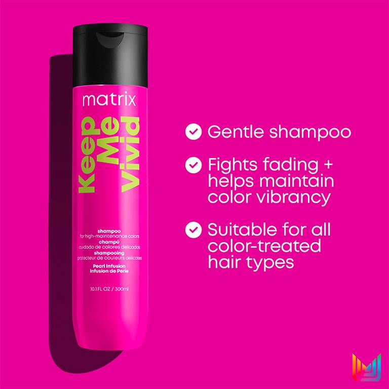 Matrix Keep Me Vivid Shampoo & Conditioner Duo – Sulfate-Free Color Care for Vibrant, Long-Lasting Hair