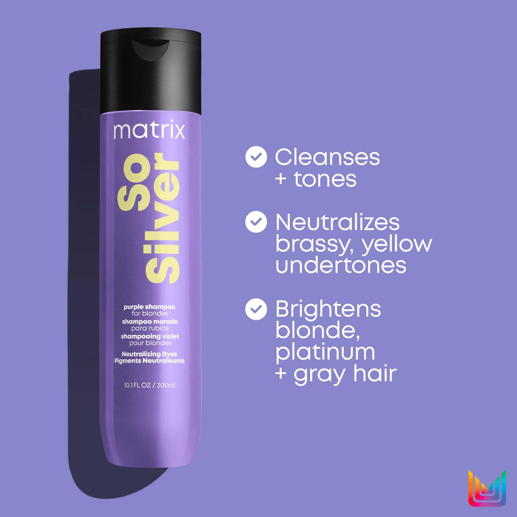 Matrix - Résultats totaux - Color Obsessed So Silver - Shampooing |33.8oz|