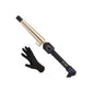 Hot Tools 3/4"-1 1/4" Tapered Curling Iron Large — 24K gold tapered clampless curling iron, plain white background