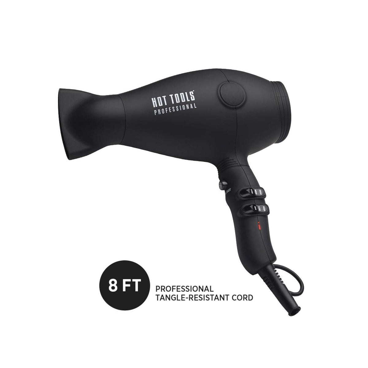 Hot Tools 2100 turbo ionic dryer — Direct ION technology helps reduce frizz