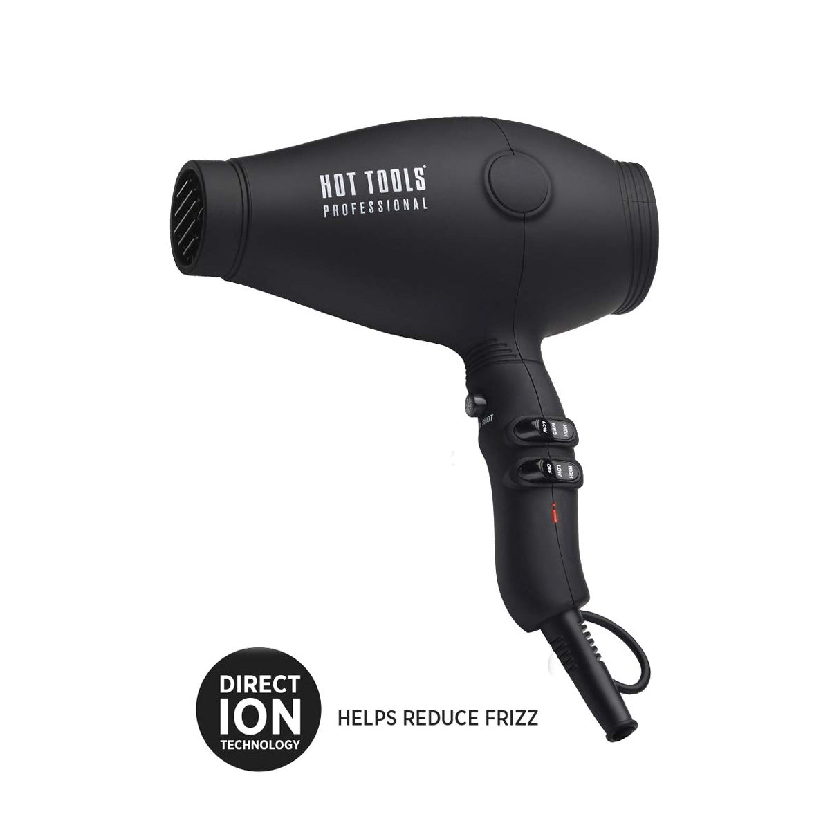 Hot Tools Tourmaline Tools 2100 turbo ionic dryer with concentrator attachment