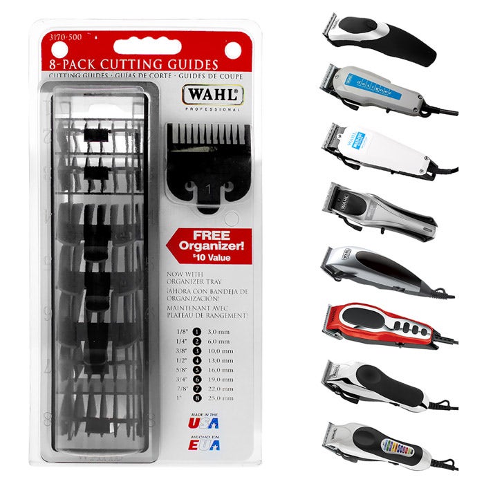 Wahl 8-Piece Black Cutting Guide Set – #53153 — product image 2