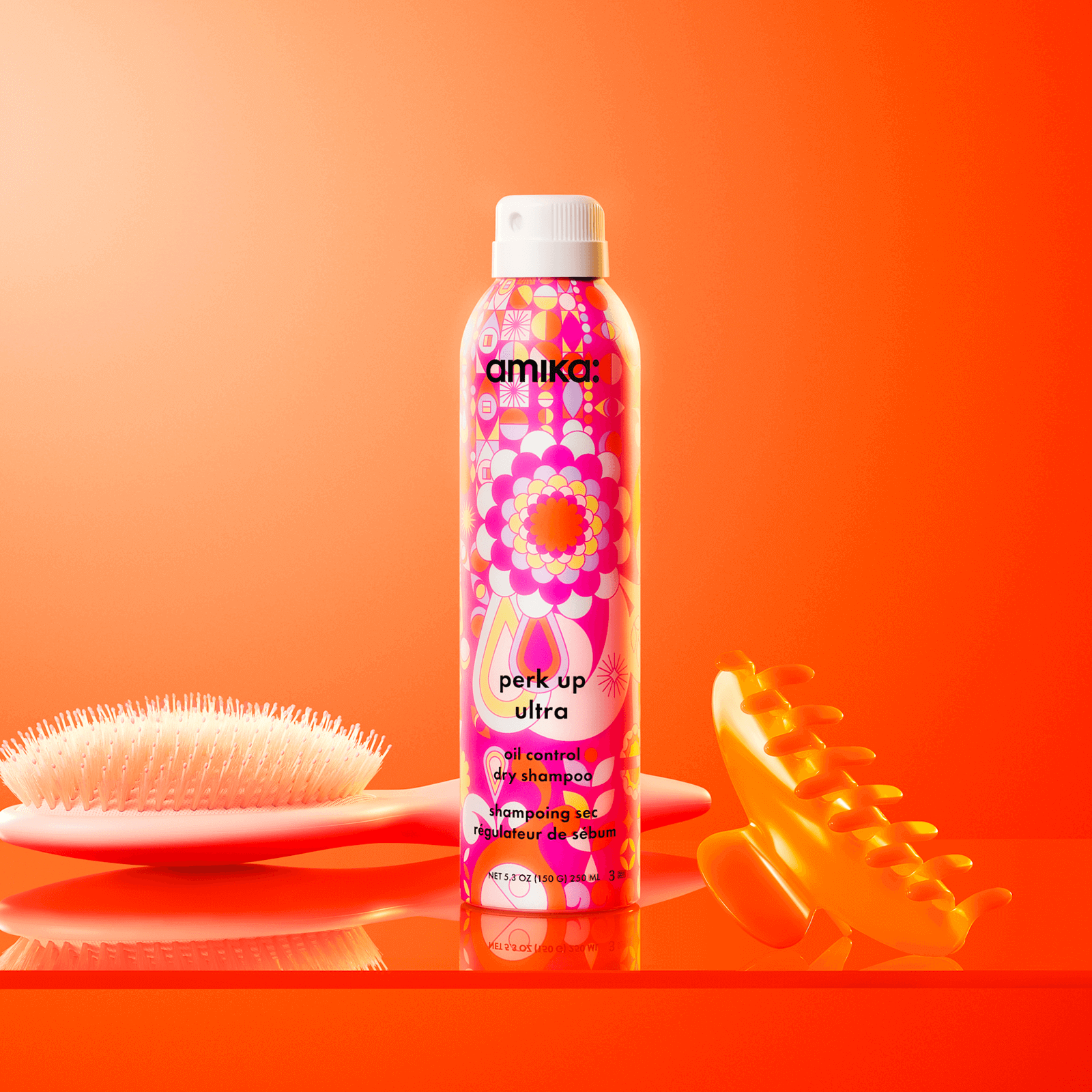 Amika Perk Up Ultra – High-Performance Oil-Control Dry Shampoo 5.3 oz