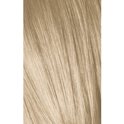 Schwarzkopf - Essensity - Ammonia-Free - Permanent Color — shade 10-0 hair-colour swatch showing the finished result on hair