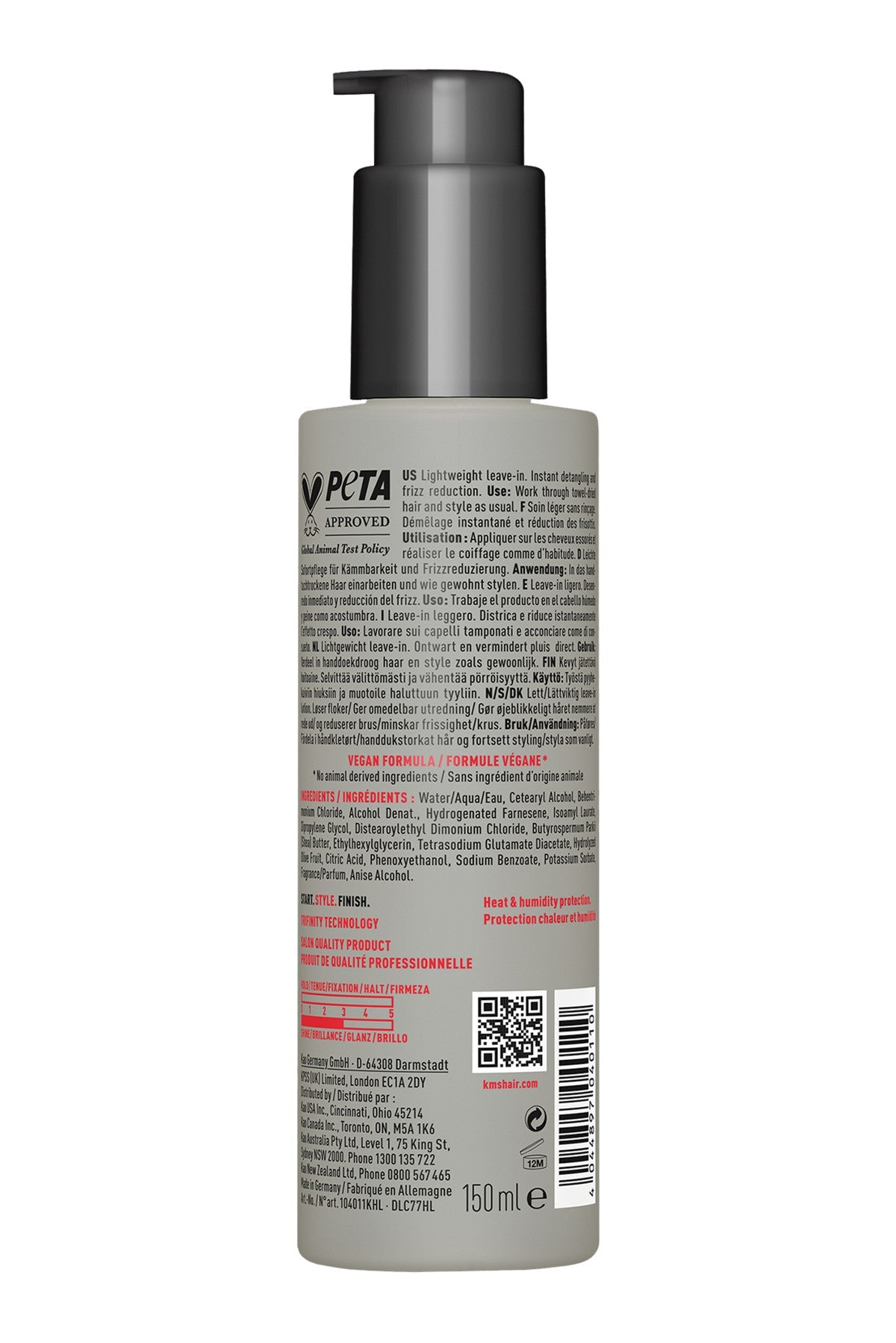 KMS AllSmooth Smoothing Lotion – 150ml — official KMS product image 2