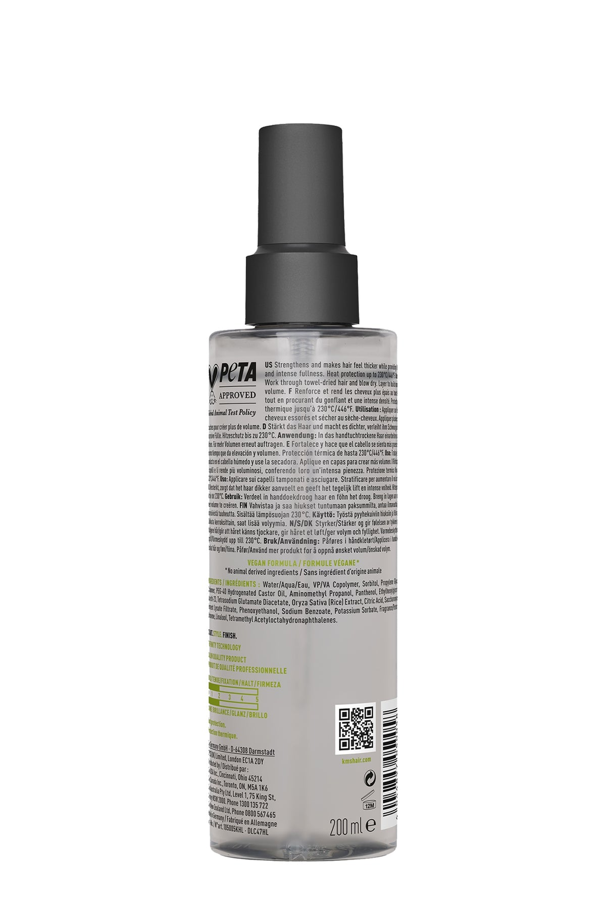 KMS AddVolume Volumizing Spray — official KMS product image 2 of 7