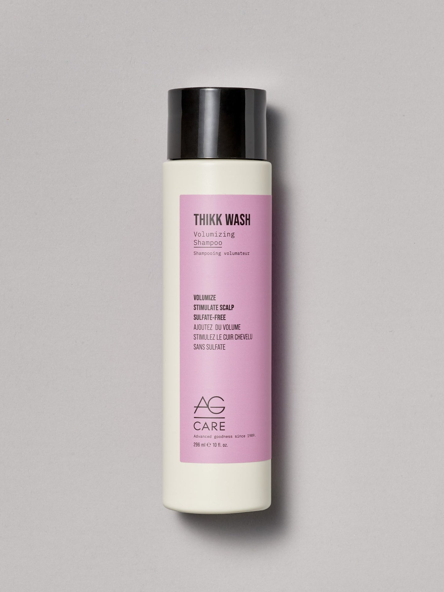 AG Care Thikk Wash — Volumizing Shampoo 296 ml / 10 oz bottle, front label