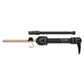 Hot Tools 1/2" Curling Iron 24K Gold — 24K gold marcel curling iron with locking marcel handle, plain white background