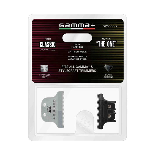 Gamma+ X-Pro Classic – Stainless & The One DLC Blade Set — image 1