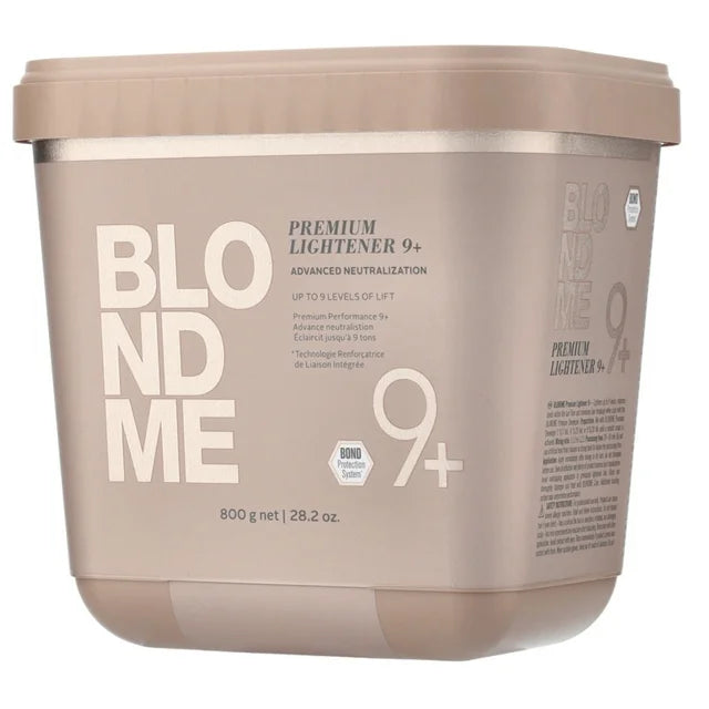 BlondMe Bond Enforcing Premium Lightener 9+ – Powerful Lift with Bond Protection for Up to 9 Levels
