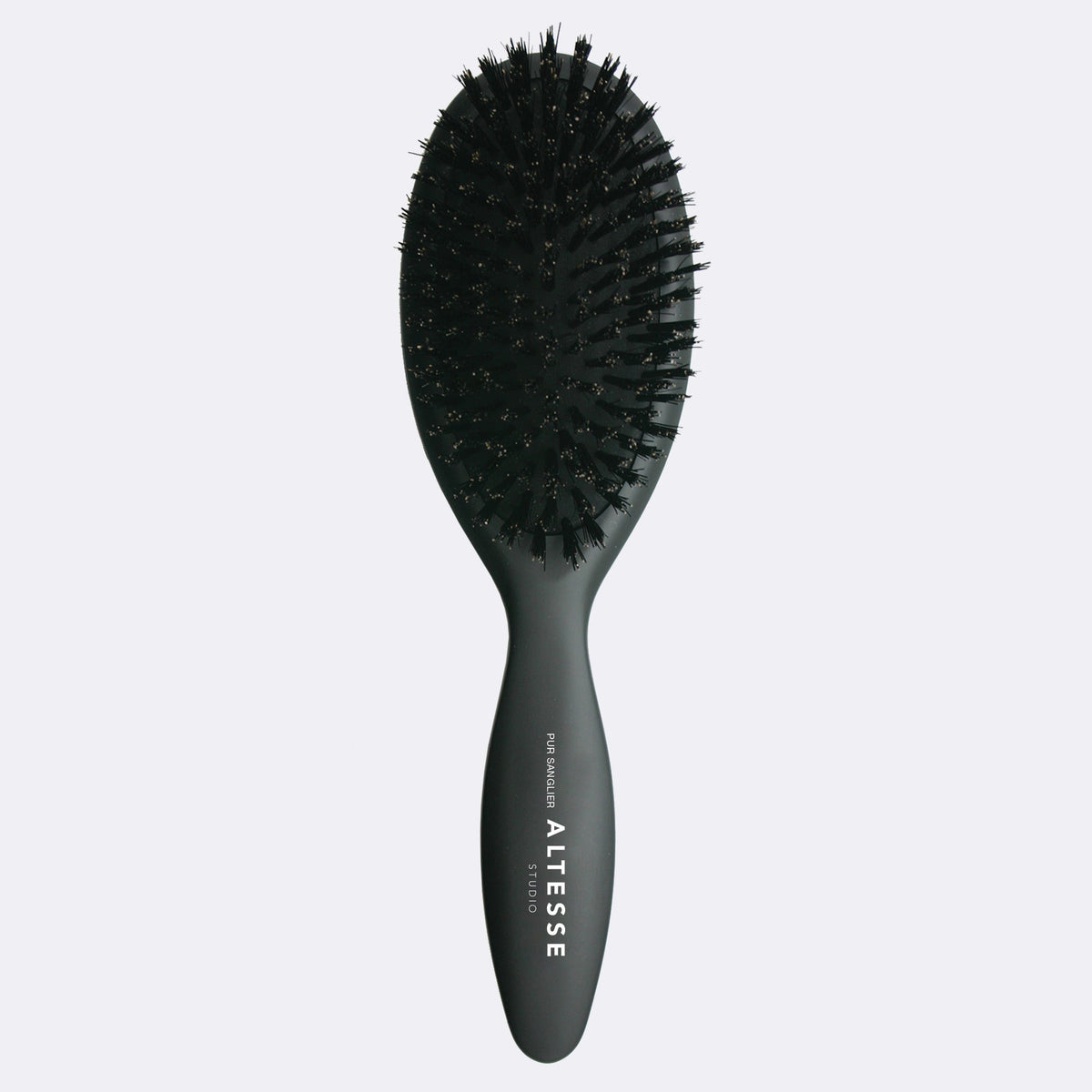 Isinis Altesse Studio 100% boar bristle oval cushion brush, Large