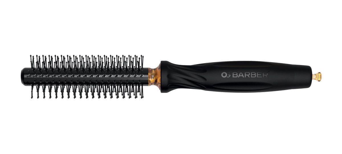 Olivia Garden OG Barber Round Brush — 15 mm (1/2"), plain white background