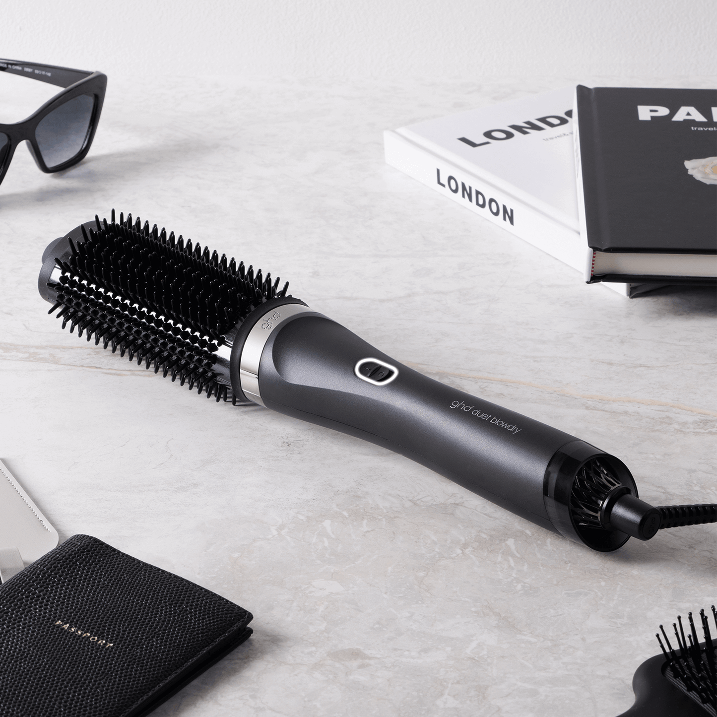 DUET BROSSE CHAUFFANTE NOIR