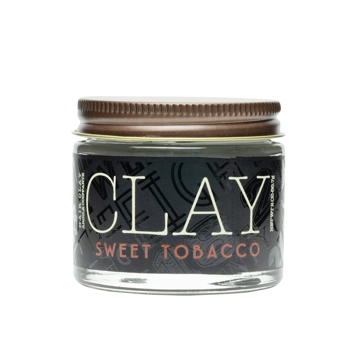 18.21 Man Made Clay — Sweet Tobacco 2 oz jar, official packshot