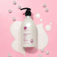 Luseta Beauty Glossy Pearl Shampoo — 16.9 fl oz / 500 ml pearl pump bottle with scattered pearls, front label