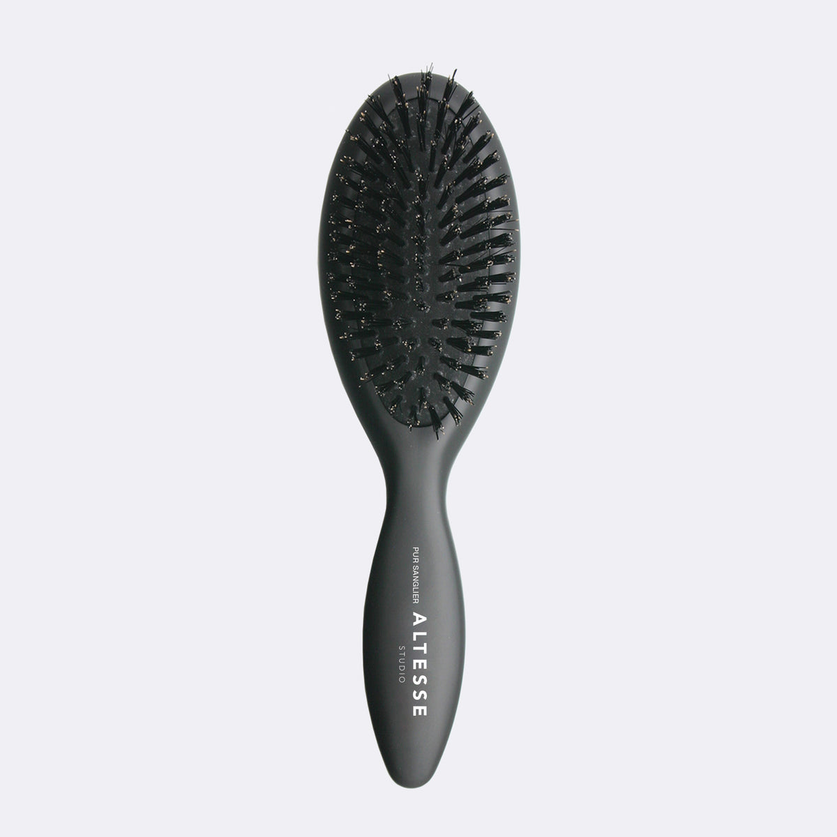 Isinis Altesse Studio 100% boar bristle oval cushion brush, Small