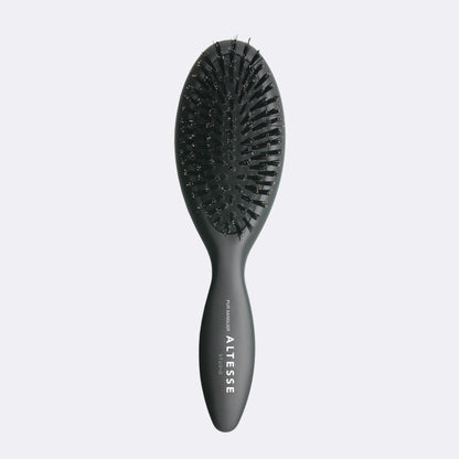Isinis Altesse Studio 100% boar bristle oval cushion brush, Small