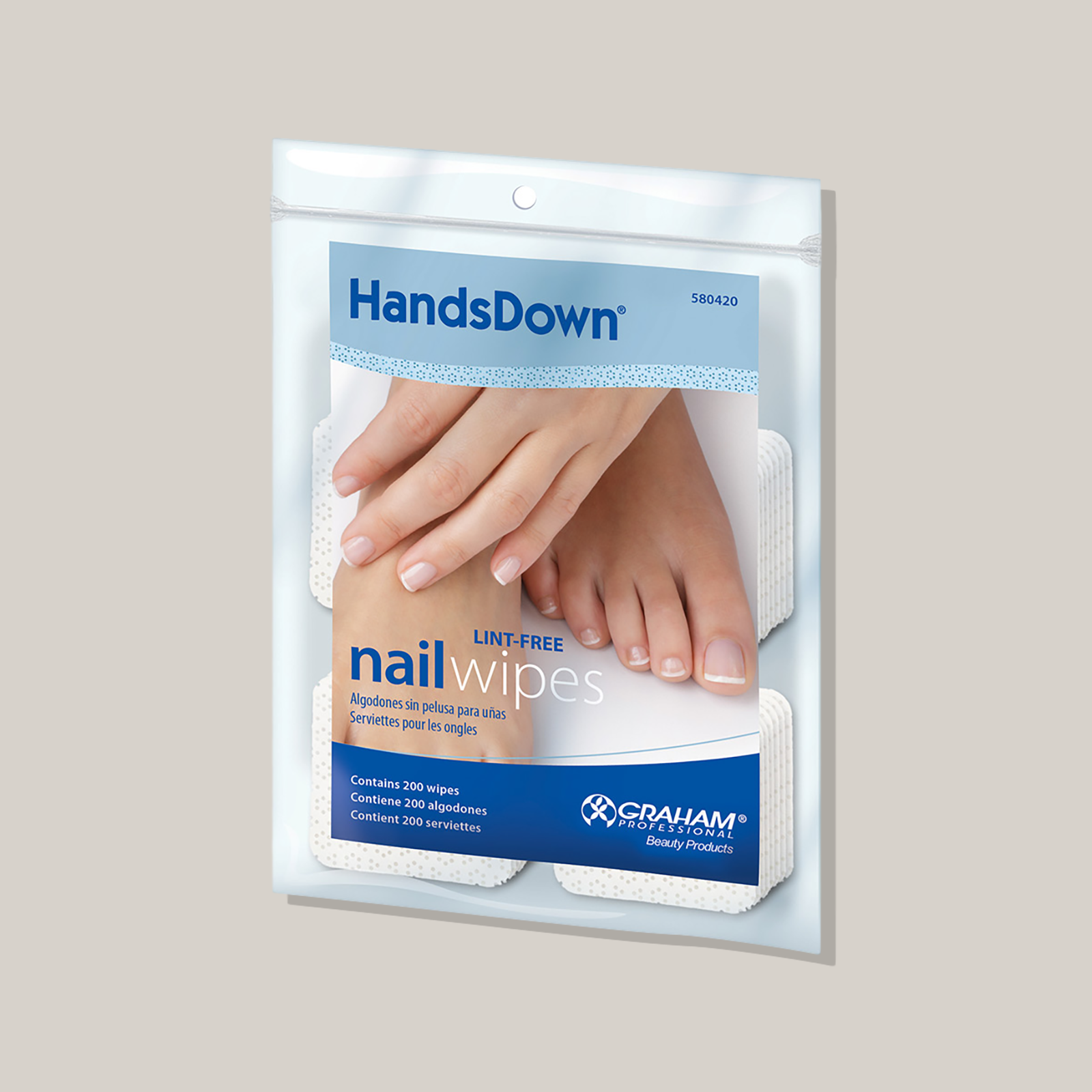 (200/pqt)Tampons carrés pour ongles42800