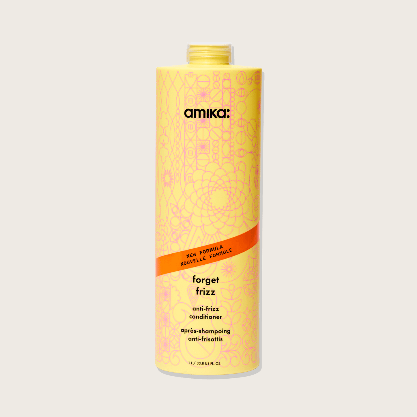 Amika Forget Frizz Anti‑Frizz Conditioner Litre