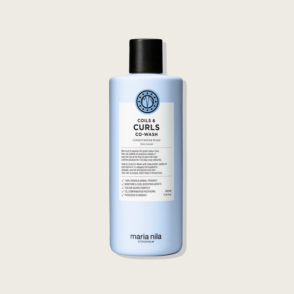 Maria Nila Coils & Curls Co-Wash – Silicone-Free Cleansing Conditioner