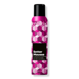 Matrix Setter Mousse — 326 g pink Setter Mousse can, front label, plain white background