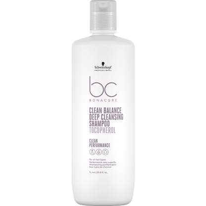 Schwarzkopf Bonacure Clean Balance Deep Cleansing Shampoo 1000ml | Bonacure | ProHair.ca
