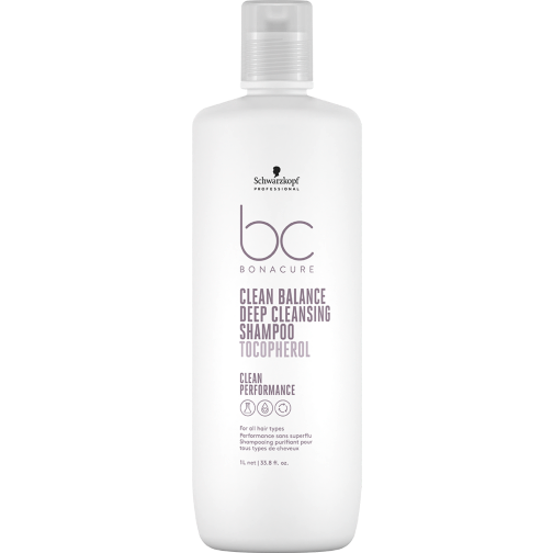 Schwarzkopf  Bonacure Clean Balance Deep Cleansing Shampoo 1000ml