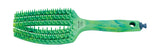Olivia Garden CurlyHair Splash Dual-Bristle Brush — product on a plain white background