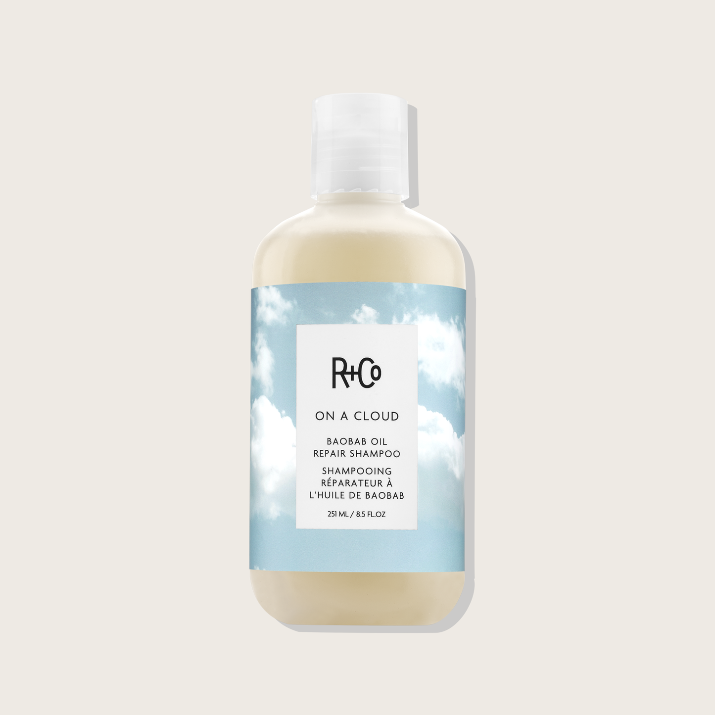 R+Co On a Cloud Baobab Oil Repair Shampoo for Damaged Hair